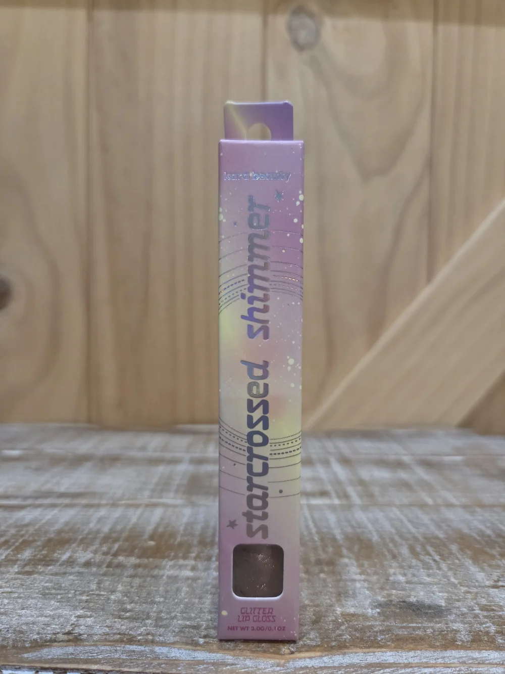 NIB | Set Of 2 Kara Beauty Starcrossed Shimmer Glitter Lip Gloss